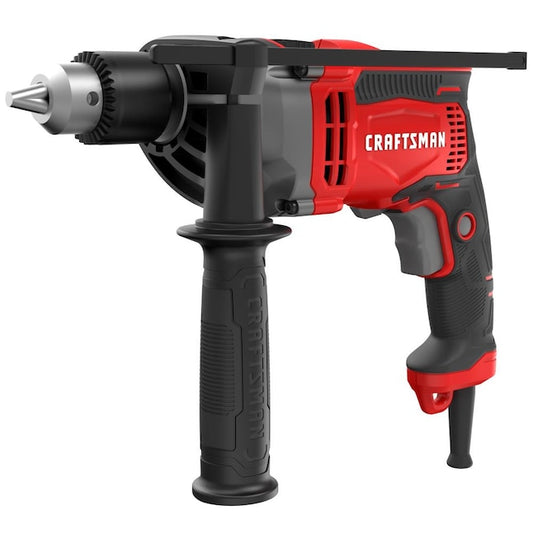 CRAFTSMAN 1/2-in 7-Amp Variable Hammer Drill (Charger Not Included)