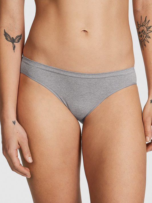 Seamless Bikini Panty (Marl | Grey Oasis)