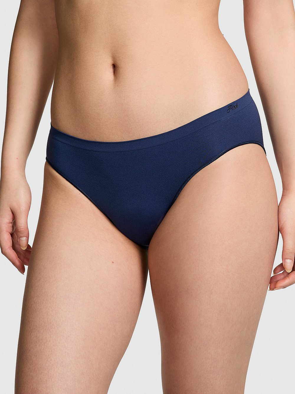 Seamless Bikini Panty (Smooth | Midnight Navy)