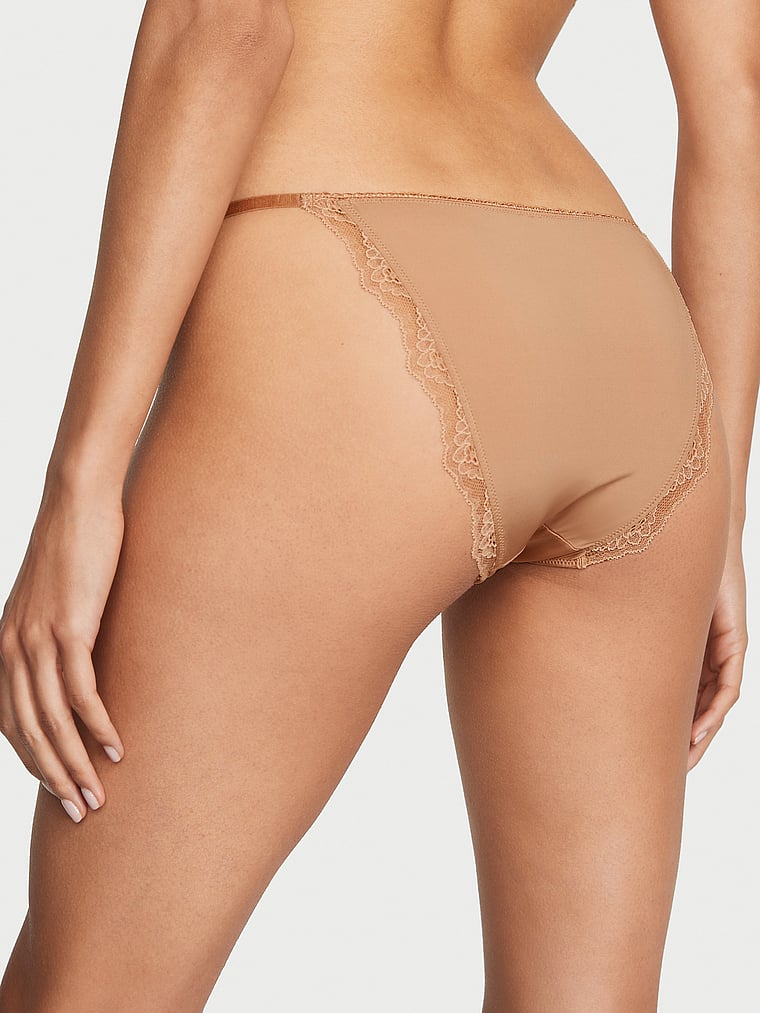 Smooth & Lace Mini String Bikini Panty