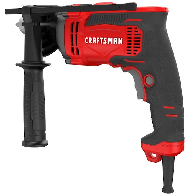 CRAFTSMAN 1/2-in 7-Amp Variable Hammer Drill (Charger Not Included)