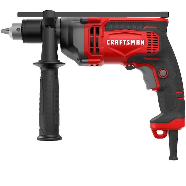 CRAFTSMAN 1/2-in 7-Amp Variable Hammer Drill (Charger Not Included)