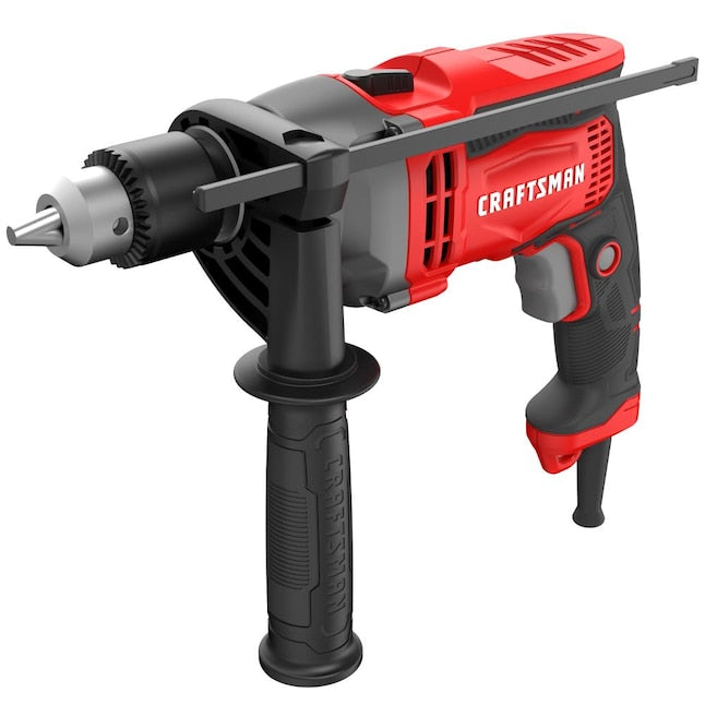 CRAFTSMAN 1/2-in 7-Amp Variable Hammer Drill (Charger Not Included)