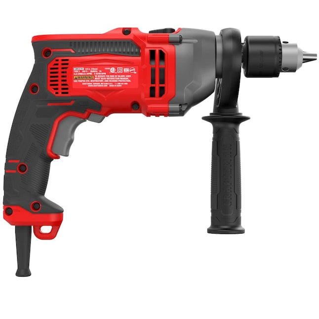 CRAFTSMAN 1/2-in 7-Amp Variable Hammer Drill (Charger Not Included)