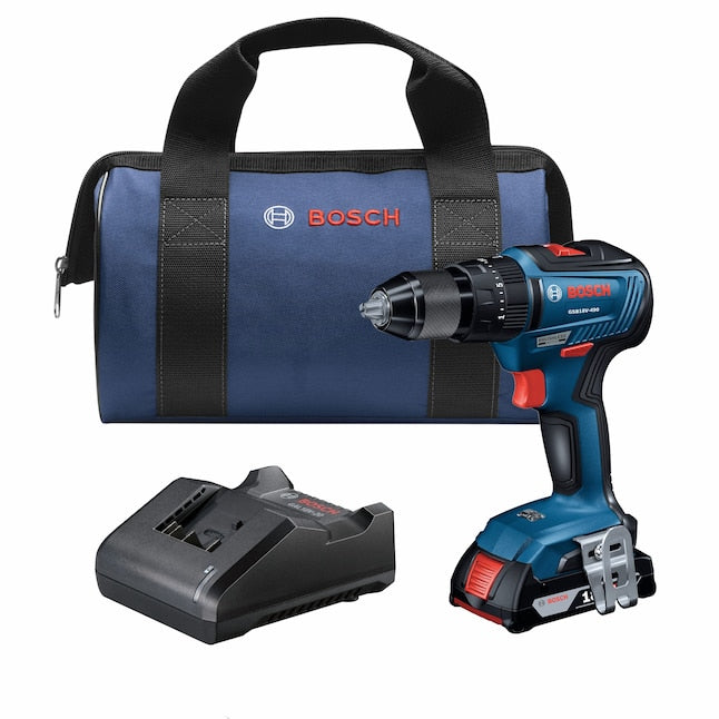 Bosch 1/2-in 18-volt Variable Brushless Cordless Hammer Drill (1-Battery and Charger Included)