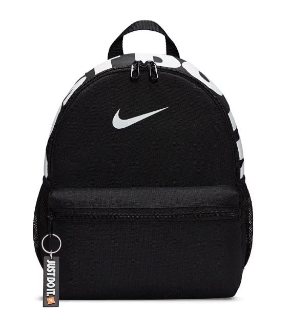 Nike Brasilia JDI Mini Mochila - Negro/Blanco, Negro/Blanco, Moderno N0025