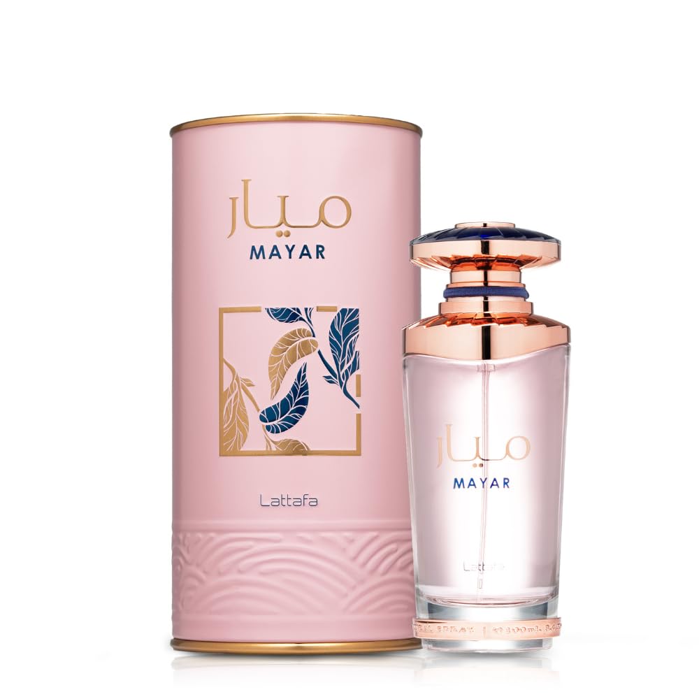 Lattafa Perfumes Mayar for Women Eau de Parfum Spray, 3.4 Ounces / 100 ml