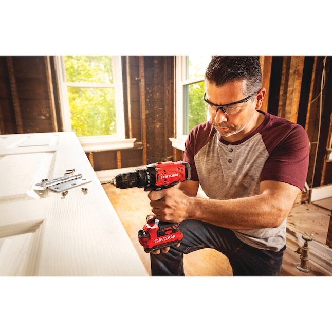 CRAFTSMAN V20 20-volt Max 1/2-in Keyless Cordless Drill (1-Battery Included, Charger Included)