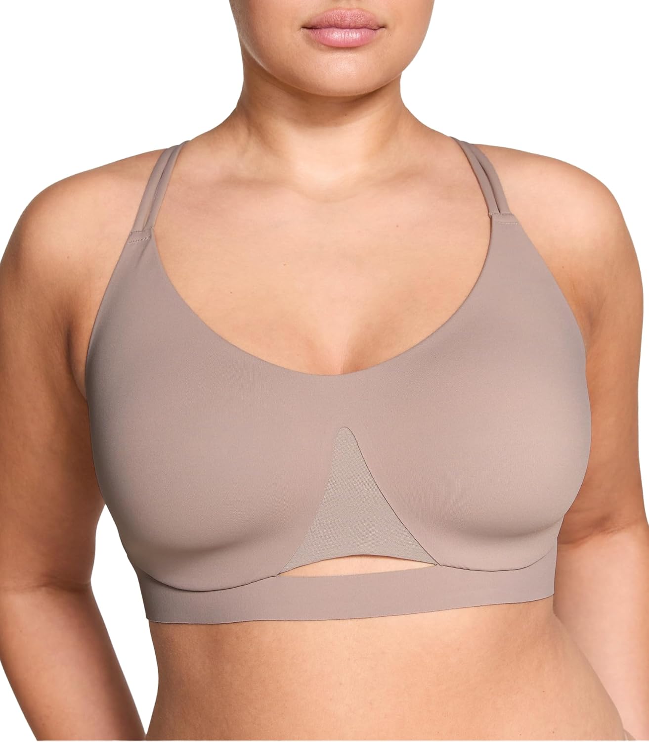 Victoria's Secret Women's VSX Elevate Strappy-Comfort Sports Bra, Low Impact Wireless Sports Bra, Bras for Women (XS-XXL)