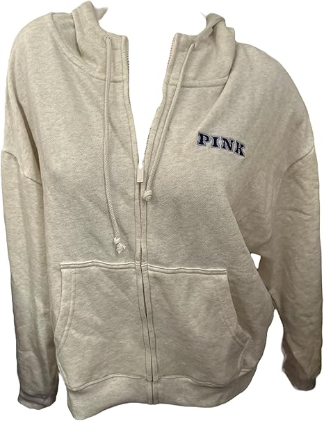 Victoria's Secret PINK Fleece Zip Up Everyday Hoodie, Women's Sweatshirt (XS-XXL)