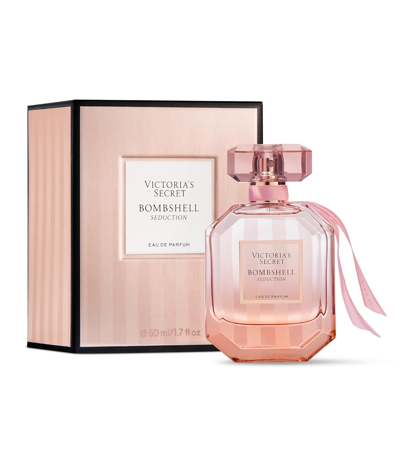 Victoria's Secret Bombshell Seduction Eau de Parfum, Notes of White Peony, Sage & Velvet Musk, Perfumes for Women (1.7 oz)