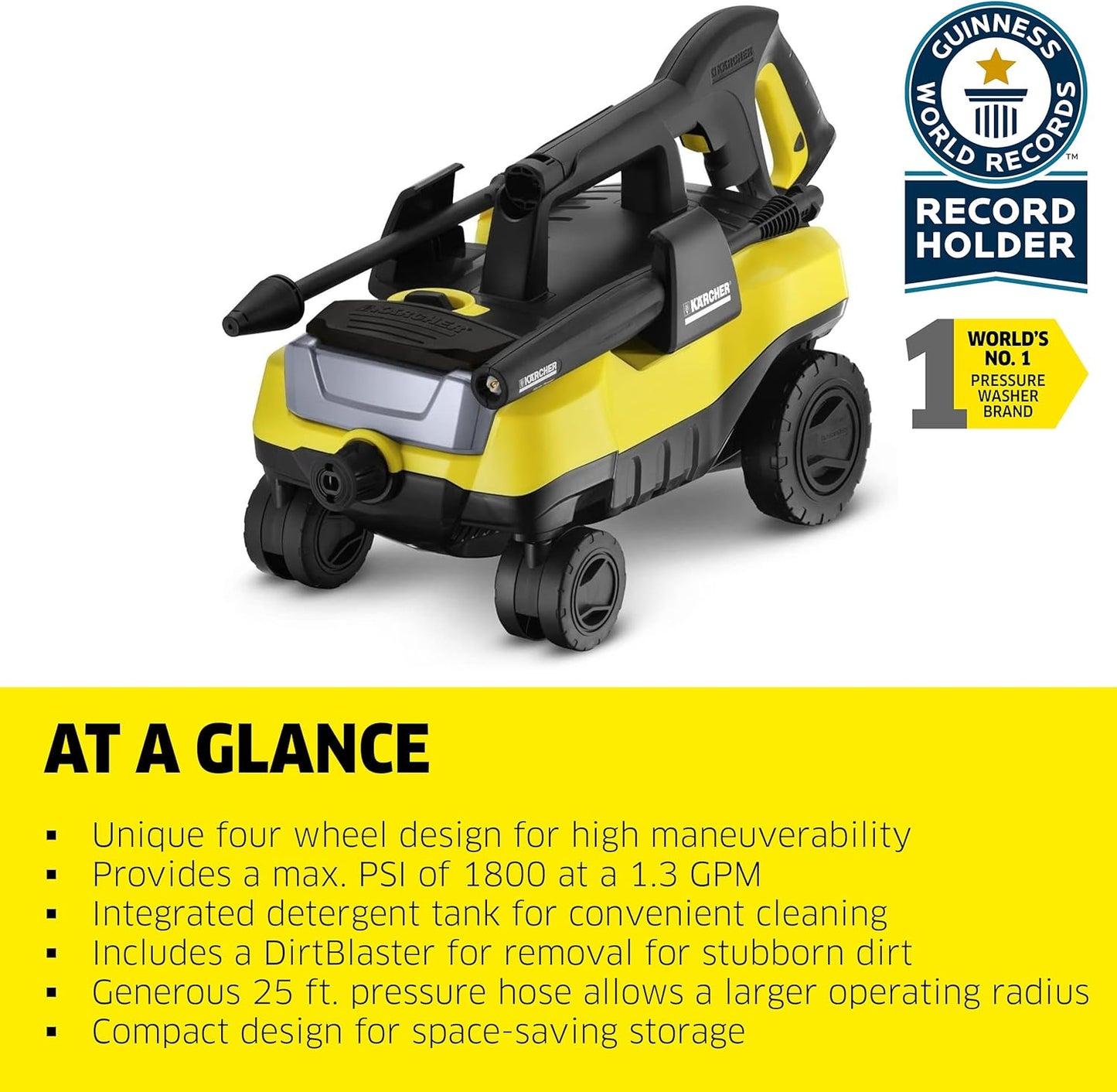 Karcher K3000 1800 psi Electric 1.3 gpm Pressure Washer L0035