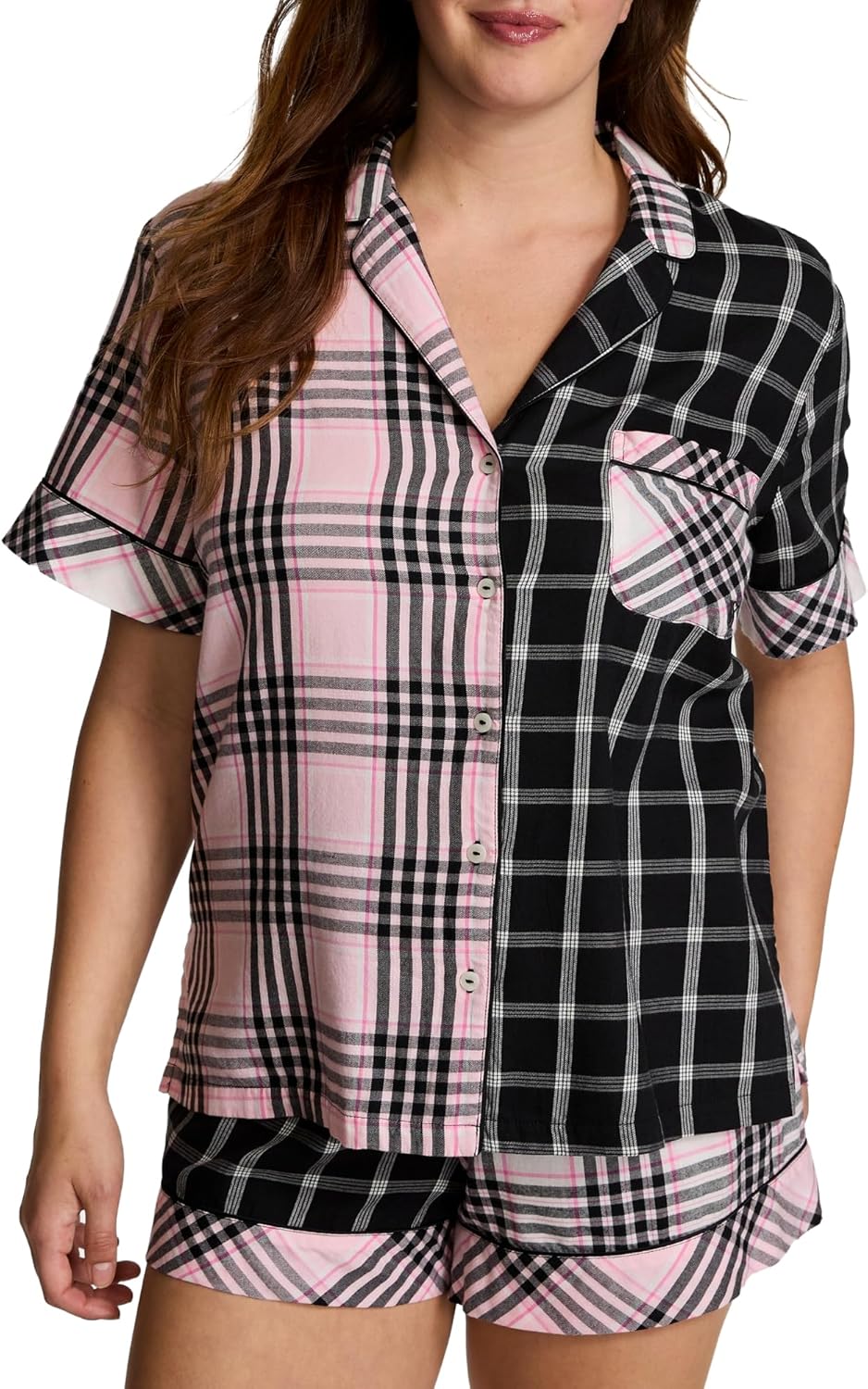 Victoria's Secret Flannel Short Pajama Set