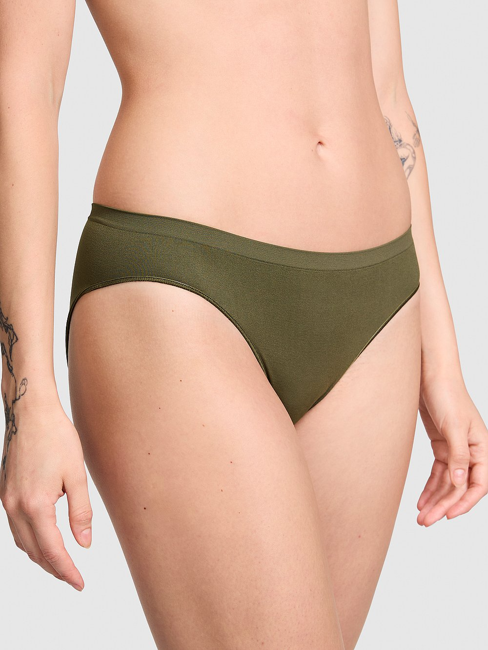 Seamless Bikini Panty (Smooth | Casual New Olive)