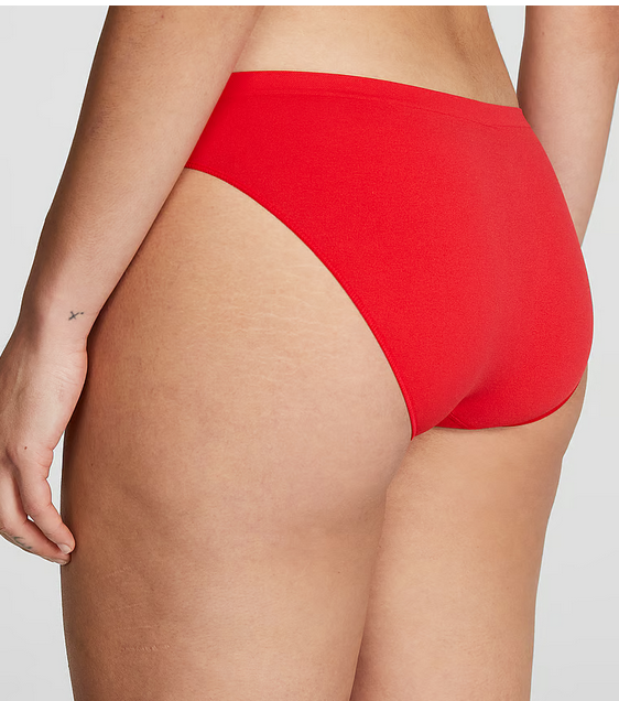 Seamless Bikini Panty (Smooth | Red Pepper)