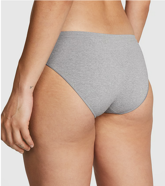 Seamless Bikini Panty (Marl | Grey Oasis)