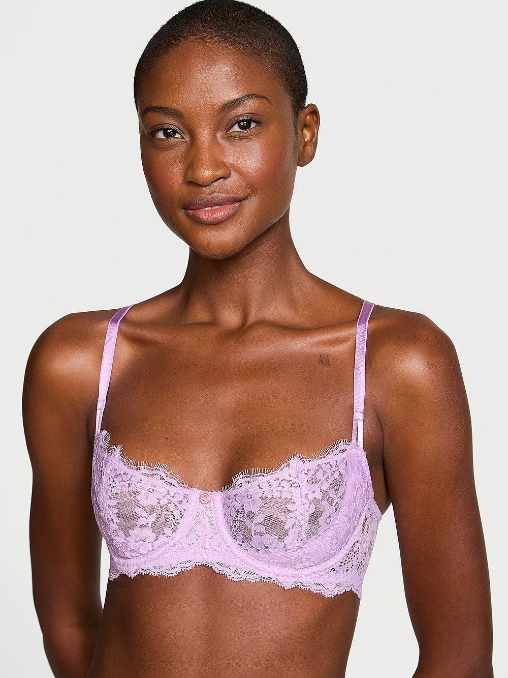 VICTORIA SECRET Dream Angels  Wicked  Unlined Lace Balconette Bra