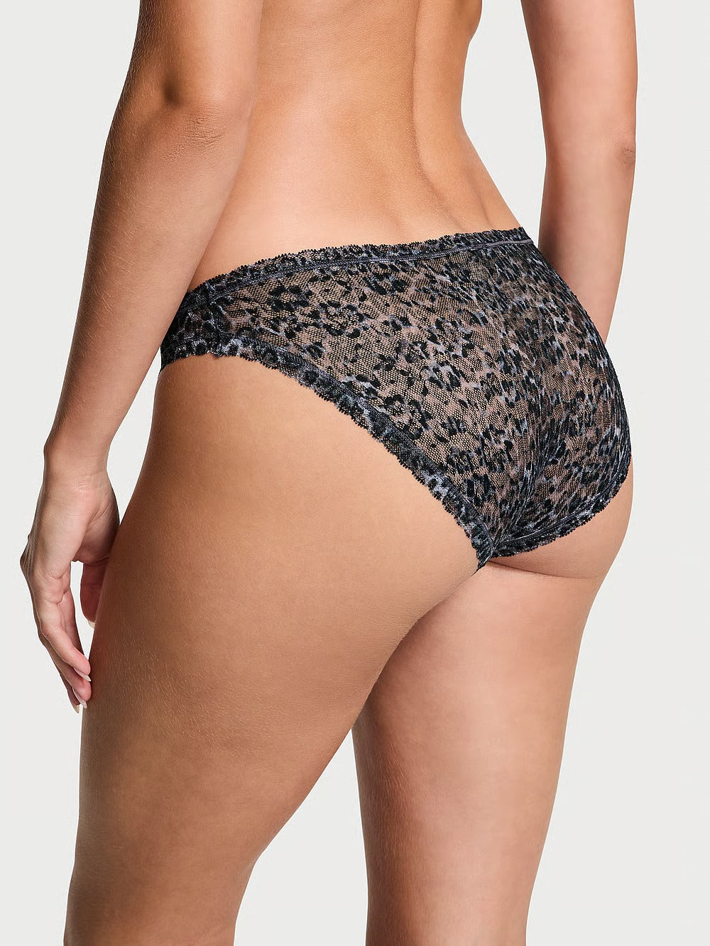 VICTORIA SECRET Sequin Posey Lace Bikini Panty