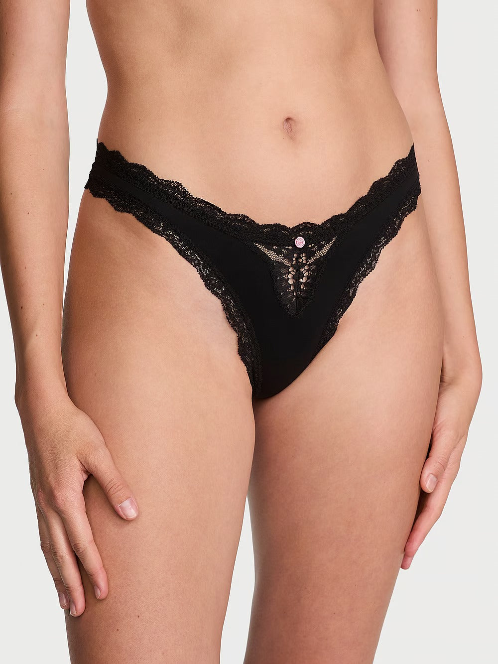 Tanga de encaje Dream Angels de Victoria's Secret para mujer (talla XS a XXL)