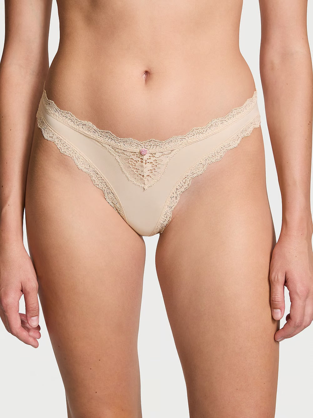 Tanga de encaje Dream Angels de Victoria's Secret para mujer (talla XS a XXL)