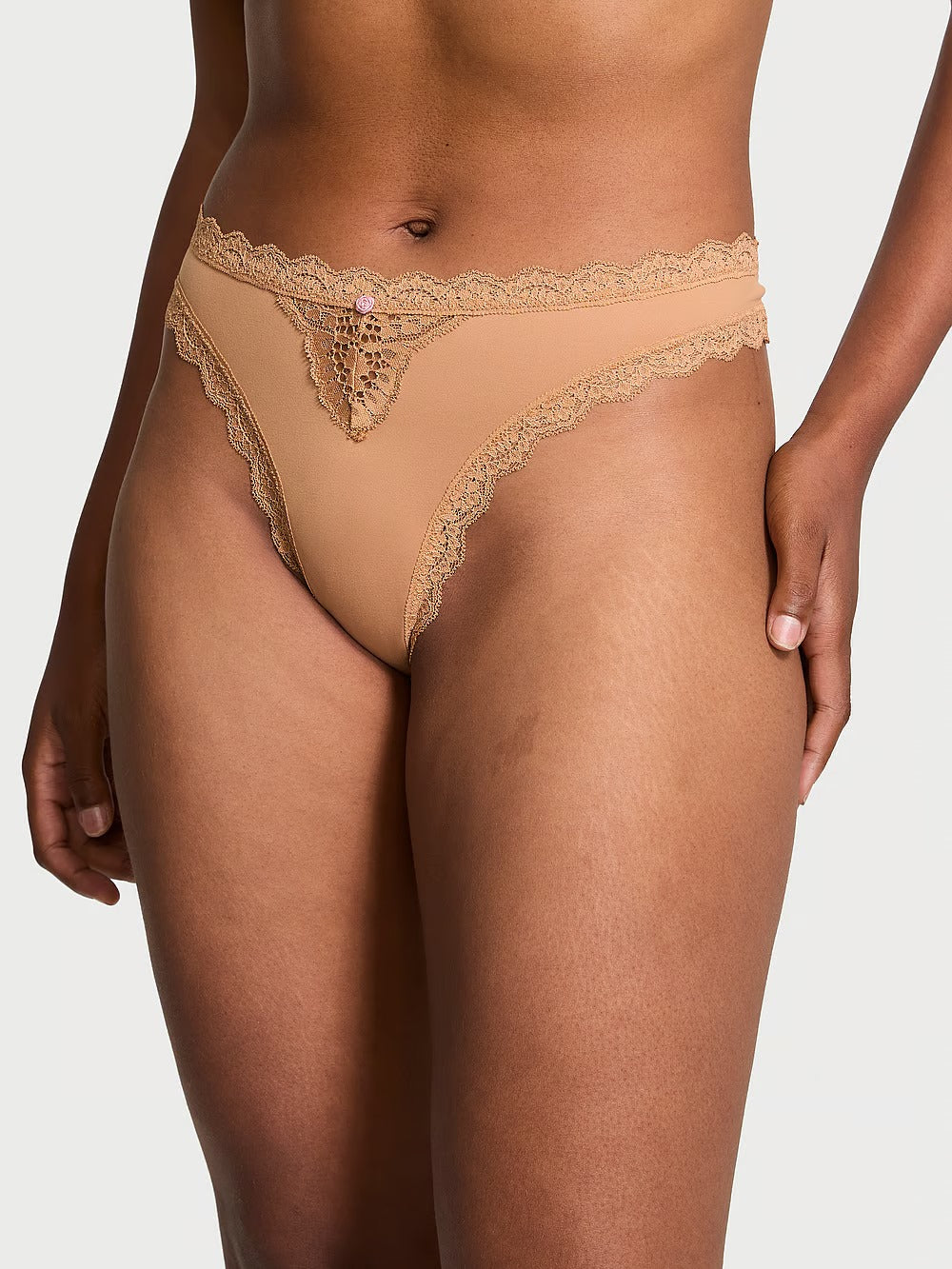 Tanga de encaje Dream Angels de Victoria's Secret para mujer (talla XS a XXL)