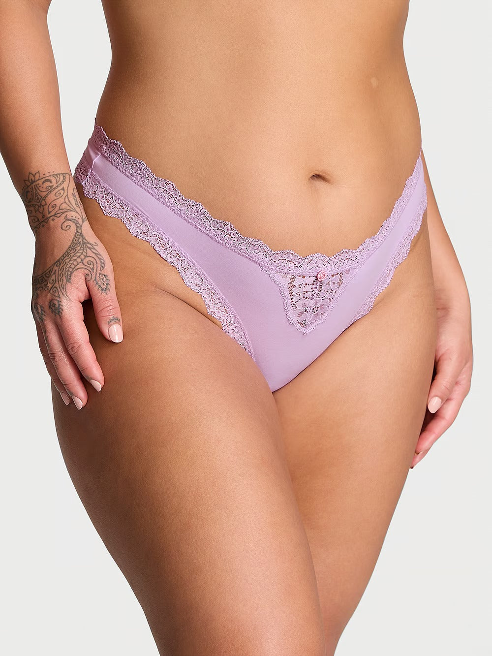 Tanga de encaje Dream Angels de Victoria's Secret para mujer (talla XS a XXL)