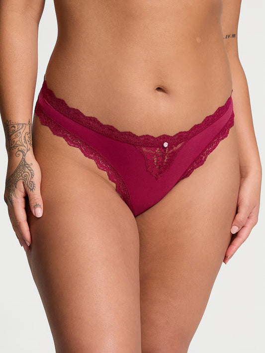 Tanga de encaje Dream Angels de Victoria's Secret para mujer (talla XS a XXL)