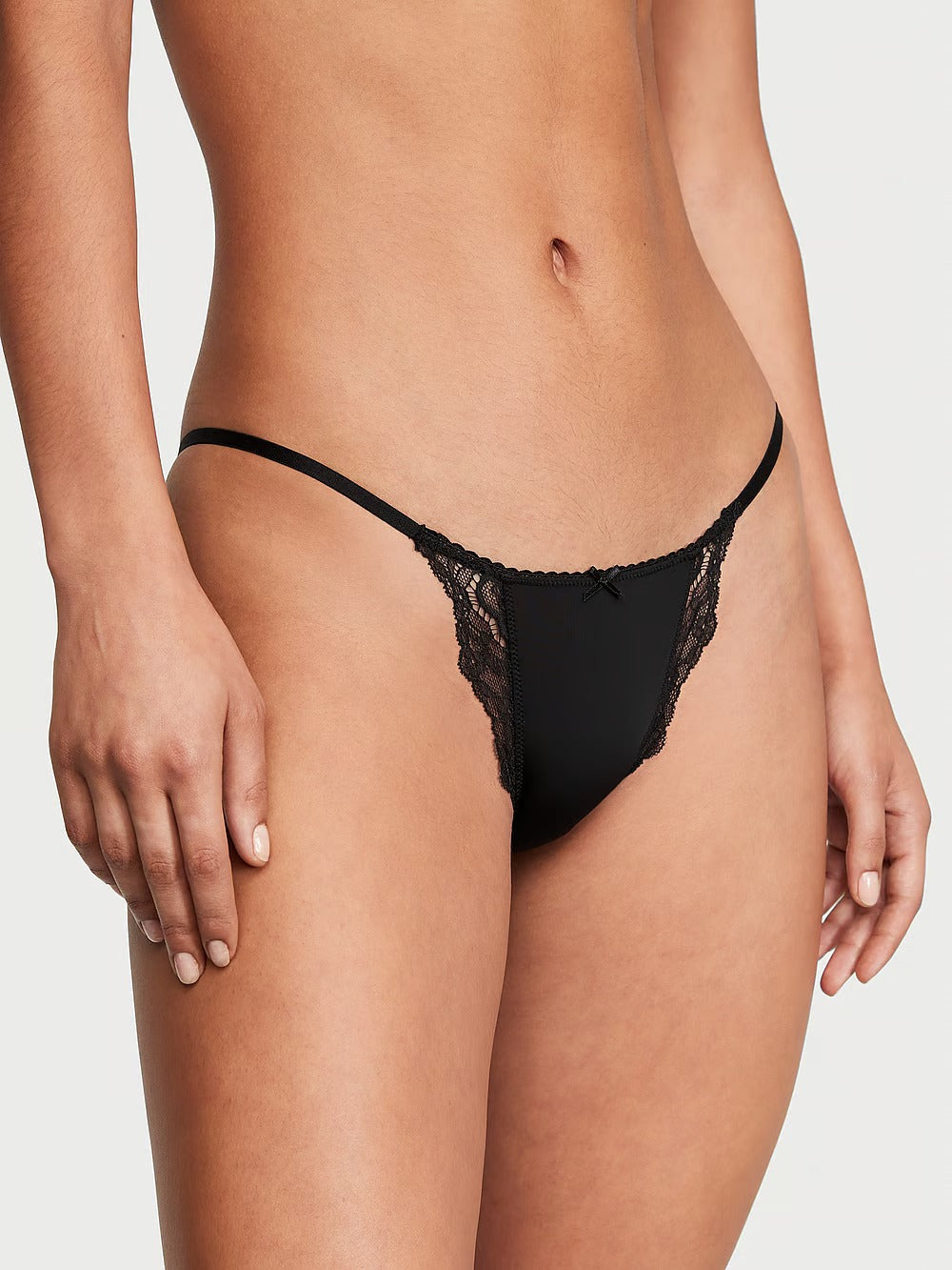 Victoria Secret Lace Adjustable String Bikini Panty