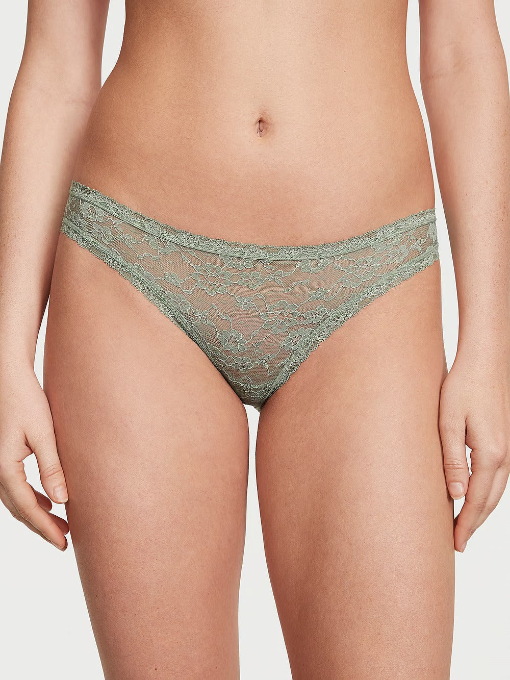 VICTORIA SECRET Sequin Posey Lace Bikini Panty